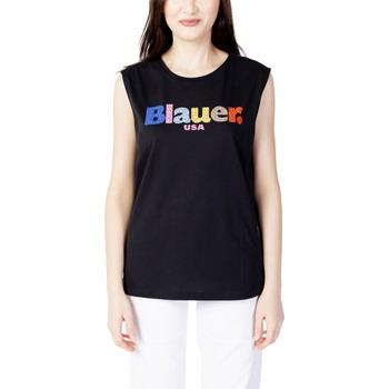 T-shirt Blauer LOGO FRAMMENTATO 23SBLDH03283