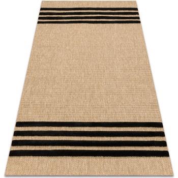 Tapis Rugsx Tapis SPARK 0689 beige / noir - 80x150 cm