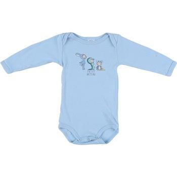 Bodys Petit Bateau Body bleu