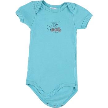 Bodys Petit Bateau Body bleu