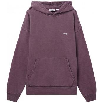 Sweat-shirt Obey Lowercase pigment hood