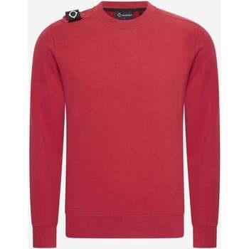 Pull Ma.strum Sweat-shirt Core crew - rouge carmin