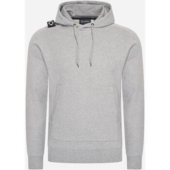 Sweat-shirt Ma.strum Sweat à capuche Core overhead - gris chiné