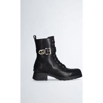 Bottines Liu Jo Rangers en cuir véritable