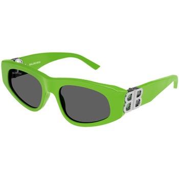 Lunettes de soleil Balenciaga BB0095S Lunettes de soleil, Vert/Gris, 5...