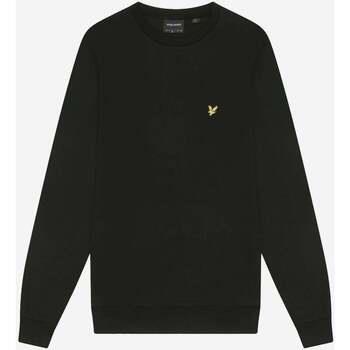 Pull Lyle &amp; Scott Sweat à col ras du cou en interlock - noir de ja...