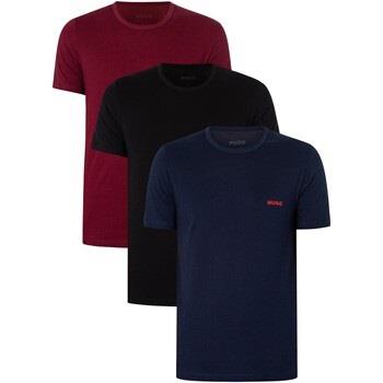 Pyjamas / Chemises de nuit BOSS Lot De 3 T-Shirts Ras Du Cou Avec Logo...