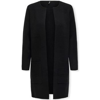 Manteau Only Noos River Long Cardigan L/S - Black