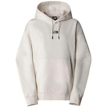 Sweat-shirt The North Face Pull Essential Oversize Femme White Dune