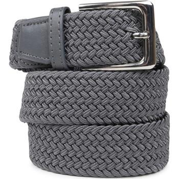 Ceinture Suitable Ceinture tissée Gris Foncé