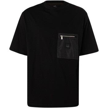 T-shirt EAX T-Shirt De Poche De Marque