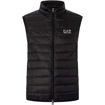 Veste Emporio Armani EA7 Gilet tissé en duvet