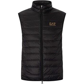 Veste Emporio Armani EA7 Gilet tissé en duvet