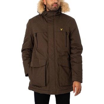 Veste Lyle &amp; Scott Parka D'Hiver Doublée De Polaire