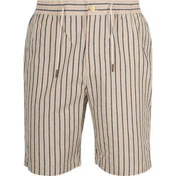 Pantalon Scotch &amp; Soda Fave Short Rayures Beige