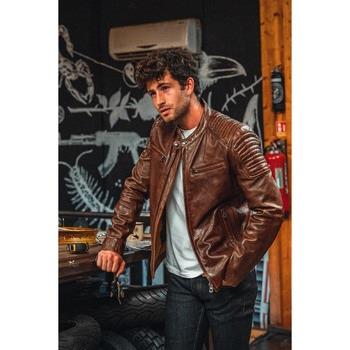 Veste Daytona STIRLING LAMB PAOLO DARK COGNAC