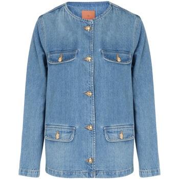 Veste Anine Bing Veste Janet en denim bleu atlantique