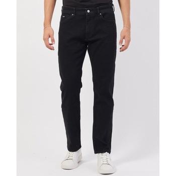 Jeans BOSS Jean 5 poches noir en coton