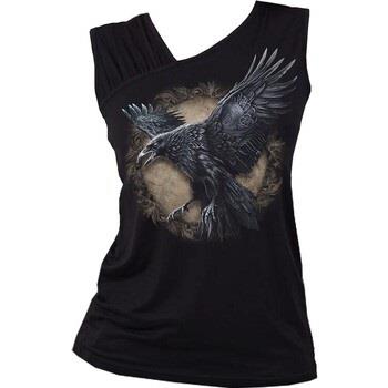 T-shirt Spiral Raven Wise