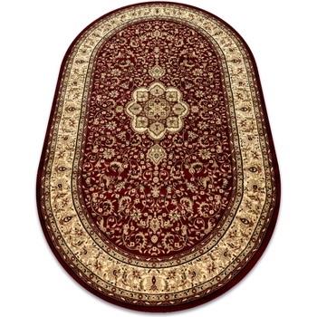 Tapis Rugsx Tapis ROYAL ADR ovale modèle 521 bordeaux 100x180 cm