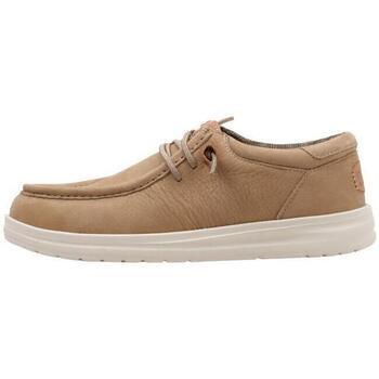 Chaussures bateau HEYDUDE WALLY GRIP CRAFT LEATHER