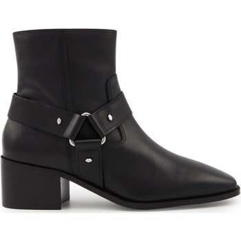 Bottines Bons baisers de Paname Bottines En Cuir Luna Cuir Lisse