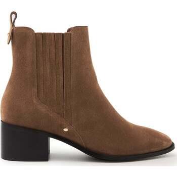 Bottines Bons baisers de Paname Bottines En Cuir Ava Cuir Suede