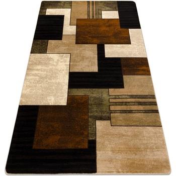 Tapis Rugsx Tapis ROYAL 5367 Géométrique 3D - noir 100x200 cm