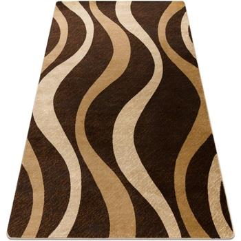 Tapis Rugsx Tapis ROYAL G3565 Vagues - marron / 100x200 cm