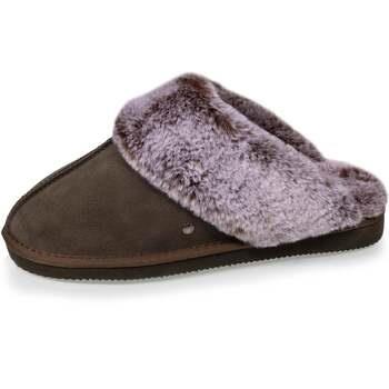 Chaussons Isotoner Chaussons mules EVA Femme Kaki