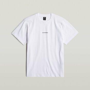 T-shirt G-Star Raw D25677-C336 CENTER CHEST-110 WHITE