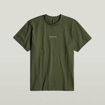 T-shirt G-Star Raw D25677-C336 CENTER CHEST-B230 SHADOW OLIVE