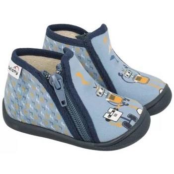 Chaussons bébé Bellamy CHAUSSON BEBE PAULIN ROBOT JEANS