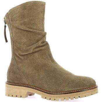 Boots Reqin's Boots cuir velours