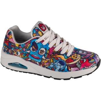 Baskets basses Skechers Uno - Color Doodle