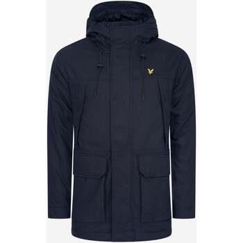 Doudounes Lyle &amp; Scott Parka 2.0 en micropolaire - marine foncé