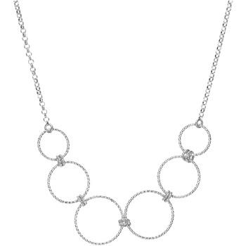 Collier Orusbijoux Collier Argent Cascade D Anneaux