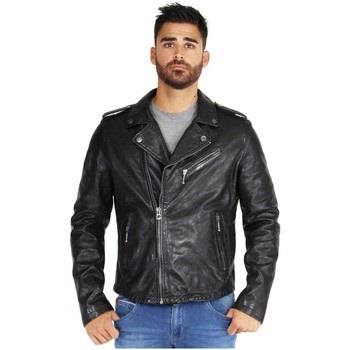 Blouson Daytona Blouson homme Golberg cuir ref 46926 Noir