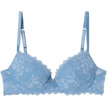 Rembourrés Pomm'poire Soutien-gorge coque moulée push-up bleu Siwa