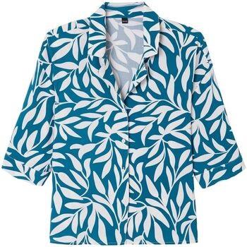 Pyjamas / Chemises de nuit Pomm'poire Chemise de pyjama bleue Nanaya