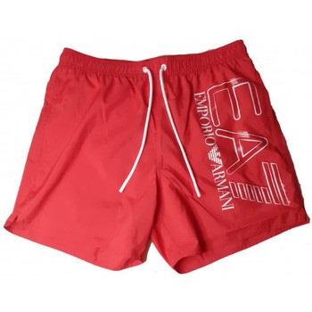 Maillots de bain Emporio Armani EA7 Short de bain Rouge Ea7 Emporio Ar...