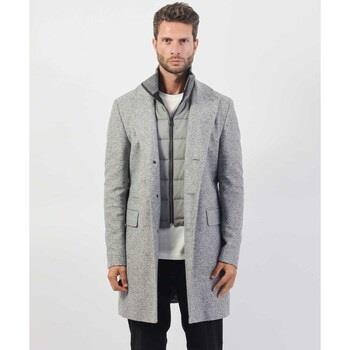 Manteau BOSS Manteau homme coupe slim avec intérieur amovible