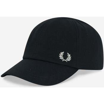 Casquette Fred Perry Casquette classique en piqué - noir blanc neige