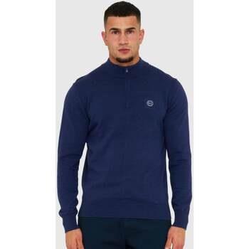 Pull Marshall Artist Zip 1/4 tricoté Siren - marine