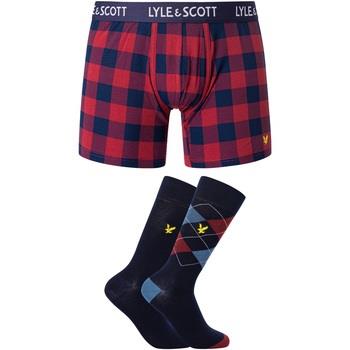 Caleçons Lyle &amp; Scott Lot de 2 paires de chaussettes et de caleçon...