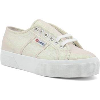 Chaussures Superga 2740 Platform Sneaker Donna Beige Iridescent S6128S...