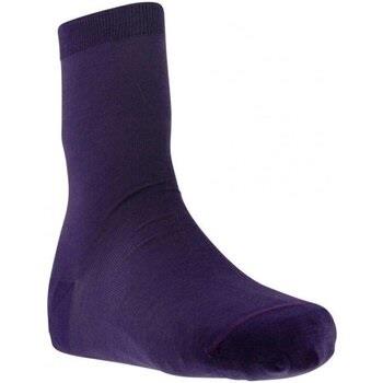 Chaussettes Labonal Chaussettes Femme Laine JERSEY Prune