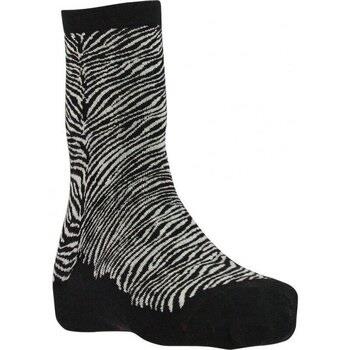 Chaussettes Labonal Chaussettes Femme Viscose ZEBRE Noir