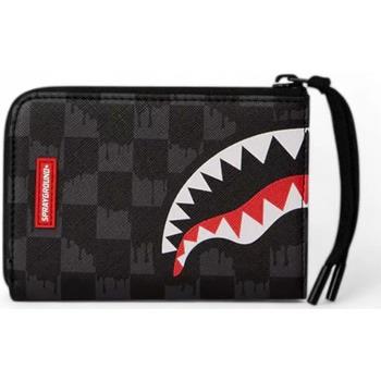 Sac Sprayground portefeuille drip vérifier noir