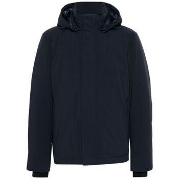 Doudounes Woolrich Veste Stretch Homme Melton Blue